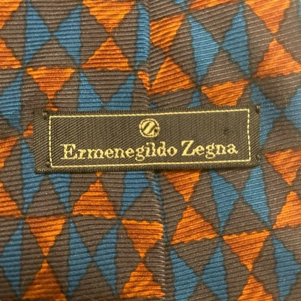Vintage Ermenegildo Zegna Silk Tie